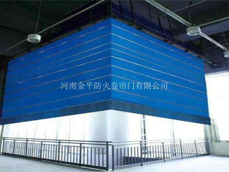 無機布雙軌無機（jī）折疊提升防火卷簾