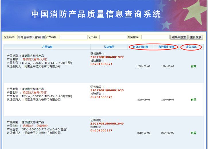 關於我公司檢驗報(bào)告有效期的(de)公告